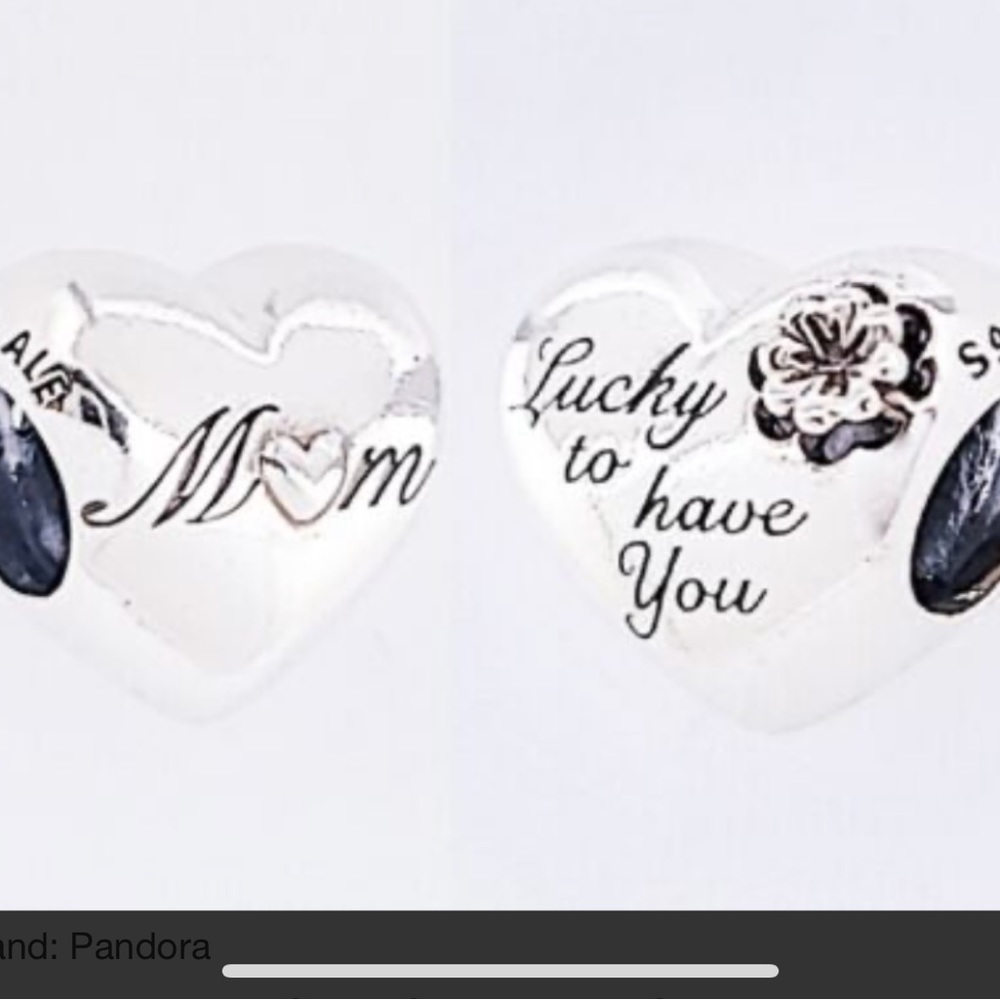 Mom Lucky to Have You pandora charm